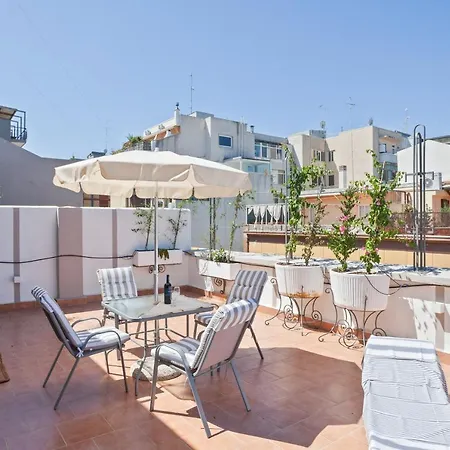 公寓 La Bella Vista Sea View Terrace Flat 巴里